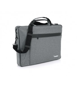 Сумка для ноутбука Merlion 17' с плечевым ремнем, полиэстер, Gray