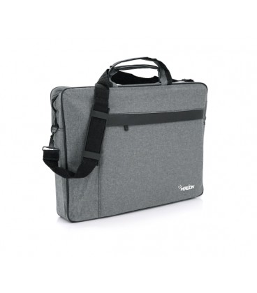 Сумка для ноутбука Merlion 17' с плечевым ремнем, полиэстер, Gray