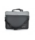 Сумка для ноутбука Ritar 17' джинсовая ткань, Black-gray Q65