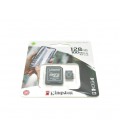 Карта памяти Kingston Canvas microSDHC Class 10 UHS-I, 128GB