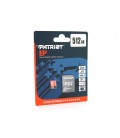 Карта памяти Patriot LX microSDHC Class 10UHS-I U3, V30 (R-100MB/s, W-80MB/s), 512GB