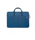 Сумка для ноутбука Merlion 15.6', с плечевым ремнем, 36x26x2.5cm, Blue