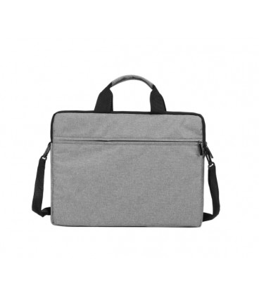 Сумка для ноутбука Merlion 15', с плечевым ремнем, Grey