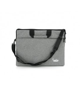 Сумка для ноутбука Merlion 15' Stripe, с плечевым ремнем, Gray