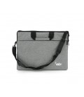 Сумка для ноутбука Merlion 15' Stripe, с плечевым ремнем, Gray