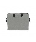 Сумка для ноутбука Merlion 15' Stripe, с плечевым ремнем, Gray