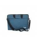 Сумка для ноутбука Merlion 14', с плечевым ремнем, Blue