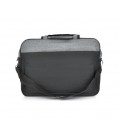 Сумка для ноутбука Ritar 15.6' джинсовая ткань, Black-gray