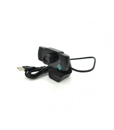 Вебкамера с гарнитурой YT-9635, 1080p, пласт. корпус, Black, Q100