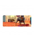 Коврик 300*800 тканевой GTA5 Dog с боковой прошивкой, толщина 3 мм, Пакет