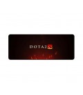Коврик 300*700 тканевой DOTA2, толщина 2 мм, цвет Black-Red, OEM