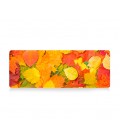 Коврик 300*700 тканевой Autumn leaves с боковой прошивкой, толщина 2 мм, Пакет