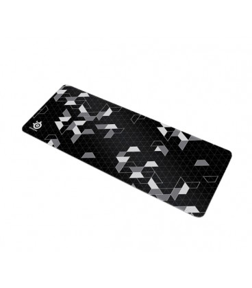 Коврик 300*700 тканевой Style Series Abstraction с боковой прошивкой, толщина 2 мм, Black/White, Пакет