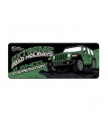 Коврик 300*700 тканевой Extreme road holidays с боковой прошивкой, толщина 2 мм, Dark green, Пакет