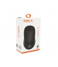 Мышь беспроводная iMICE E-2330, 4 кнопок, 800/1200/1600 DPI, 2.4Ghz 10м, Win7/8/10 Mac OS, 2*AAA, Black, COLOR BOX, Q50