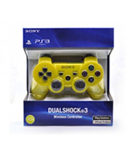 Геймпад беспроводной для PS3 SONY Wireless DUALSHOCK 3 (Yellow), 3.7V, 500mAh