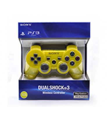 Геймпад беспроводной для PS3 SONY Wireless DUALSHOCK 3 (Yellow), 3.7V, 500mAh