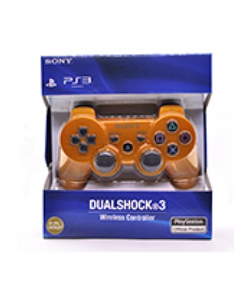 Геймпад беспроводной для PS3 SONY Wireless DUALSHOCK 3 (Gold), 3.7V, 500mAh