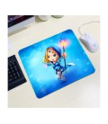 Коврик 240*220 тканевой DOTA2 'Crystal Maiden Arcana', толщина 2 мм, цвет Blue, OEM
