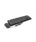 Комплект проводной KB+Mouse XSTRIKE X-1012, USB, (Eng/Укр/Pyc), Black, Box