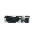 Комплект проводной KB+Mouse XSTRIKE X-1011, USB, RGB подсветка, (Eng/Укр/Pyc), Black/White, Box
