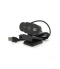 Вебкамера с гарнитурой A6, 1920p, автофокус, пласт. корпус, Black, Q100