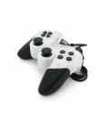 Геймпад проводной для ПК USB-908 USB 2.0 Double Shock (White), Blister
