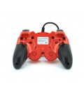 Геймпад проводной для ПК USB-908 USB 2.0 Double Shock (Red), Blister