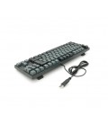 Клавиатура USB Fantech ATOM MK876, (Eng/Укр/Рус), Grey (red switch), 87к, Q10