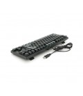 Клавиатура USB Fantech ATOM MK876, (Eng/Укр/Рус), Black(red switch), 87к, Q10