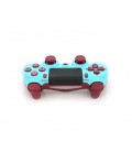 Геймпад Brazzers беспроводной для PS4 Wireless DUALSHOCK 4, разъем для наушников, LED light bar, Cyan, 3.7V, 600mAh, Blister-box