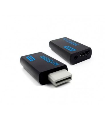 Конвертер Nintendo WII2HDMI (мама), видео, аудио, 1080P, Black