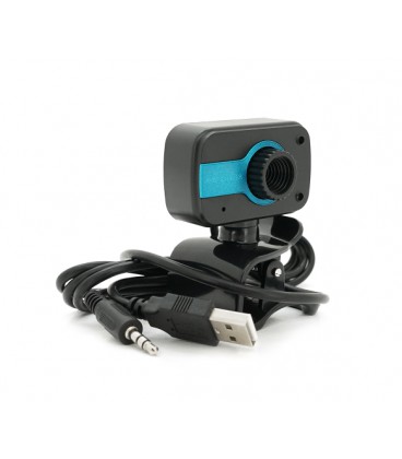 Вебкамера с гарнитурой Q20, 720p, пласт. корпус, Black/Silver, Q50