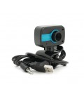 Вебкамера с гарнитурой Q20, 720p, пласт. корпус, Black/Silver, Q50