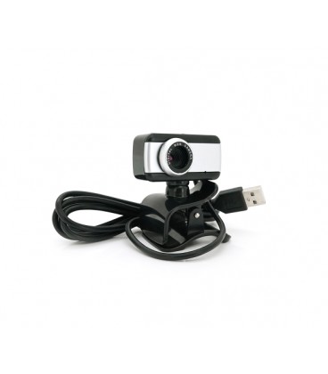 Вебкамера с гарнитурой Q19, 720p, пласт. корпус, Black/Silver, Q50