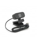 Вебкамера с гарнитурой A52, 720p, пласт. корпус, Black, Q100