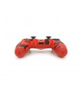 Геймпад Brazzers беспроводной для PS4 Wireless DUALSHOCK 4, разъем для наушников, LED light bar, Haki-Red, 3.7V, 600mAh, Blister