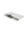 Комплект беспроводной YT-KB333 (KB+Mouse), (Eng / Pyc), 2.4G, 78 клавиш, White/Transparent, Box