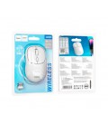 Мышь беспроводная HOCO GM25, 1600DPI, 2.4GHZ, White, Blister