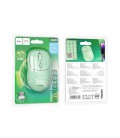 Мышь беспроводная HOCO GM25, 1600DPI, 2.4GHZ, Light Green, Blister