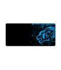 Коврик 300*700 тканевой Blue tiger с боковой прошивкой, толщина 2 мм, Black, Пакет