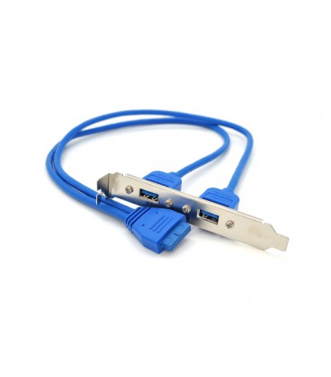 Планка расширения USB 3.0 , на заднюю панель 2port, OEM