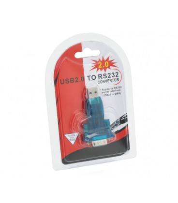 Адаптер USB to RS-232 Converter (9 pin), Blister