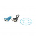 Адаптер USB to RS-232 Converter (9 pin), Blister