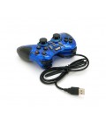 Геймпад Brazzers BR-8700 проводной для ПК, USB 2.0, Blue, Blister