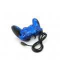 Геймпад Brazzers BR-8700 проводной для ПК, USB 2.0, Blue, Blister