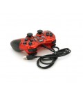 Геймпад Brazzers BR-8700 проводной для ПК, USB 2.0, Red, Blister