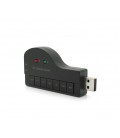 Контроллер USB-sound card (8.1) 3D sound (Windows 7 ready), Blister