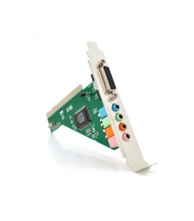 Звуковая карта PCI - 4CH (c-media 8738), 3D 4.1, Windows 98/ Windows2000/XP/NT win7 32/64, BOX