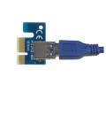 Адаптер - переходник с PCI-e x1 на USB 3.0, OEM